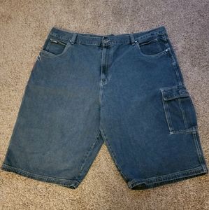 Men's Vintage 90's Baggy FUBU Carpenter Denim Jean Shorts - Size 50